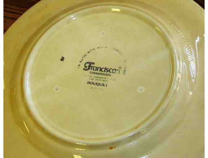 Franciscan Ware, 4 dinner plates