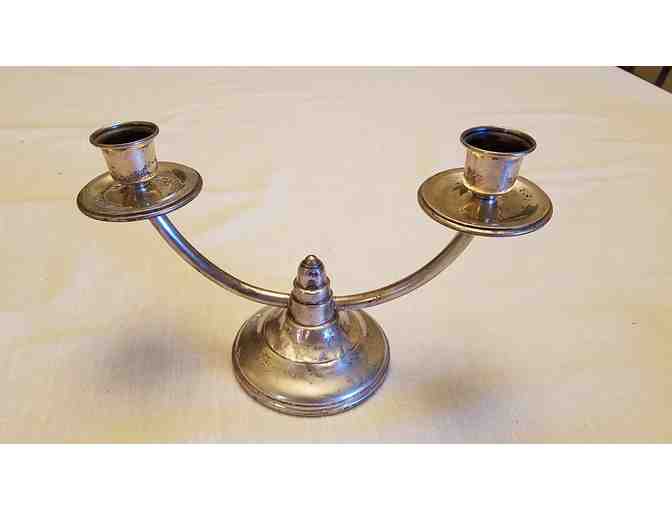Silver Plated Candleholder