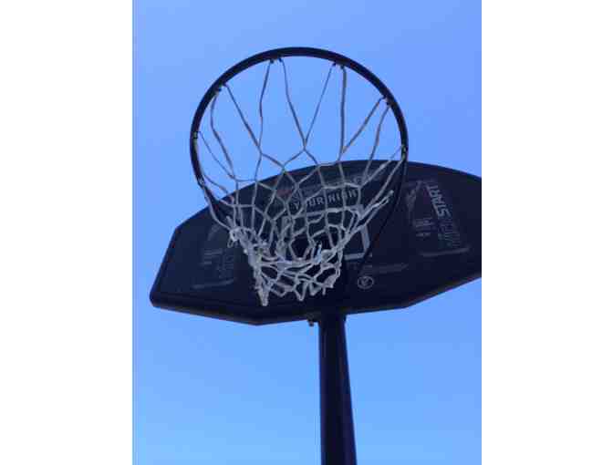 44' Advanced Eco-Composite Portable Basketball System by Spalding