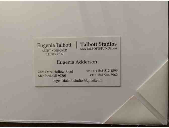 Zebra Eye Print, Talbott Studios
