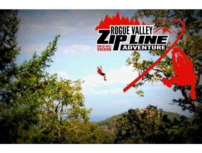 Rogue Valley ZipLine Adventure $100 Certificate