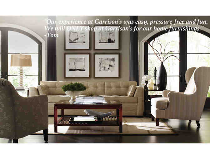 $100 Garrison's Home Furnishings & Mattress Gallery Certificate