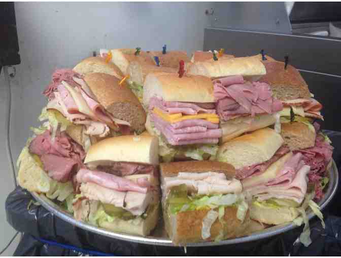 One 15 Person Party Platter from R&D's Sandwiches