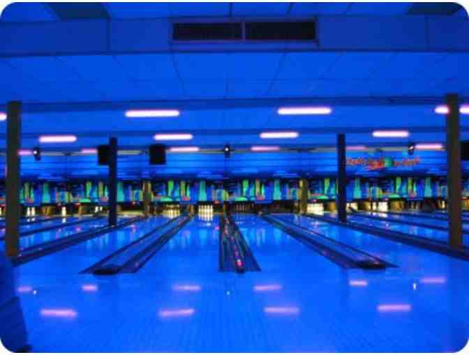 Lava Lanes - 25 Games of Bowling with Shoe Rentals