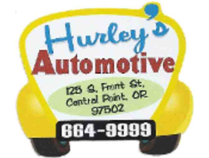 $50 oil change gift card from Hurley Automotive