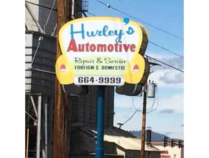 $50 oil change gift card from Hurley Automotive