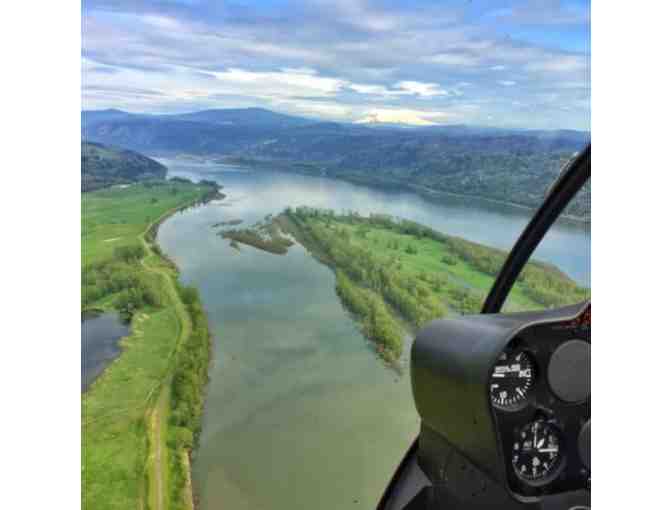 Gift certificate for 50% off a helicopter tour with Oregon Helicopters