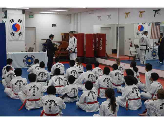 One month free Taekwon-do lessons and uniform