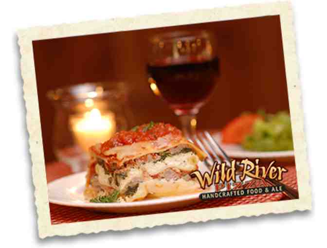 $25 gift card to Wild River Pizza