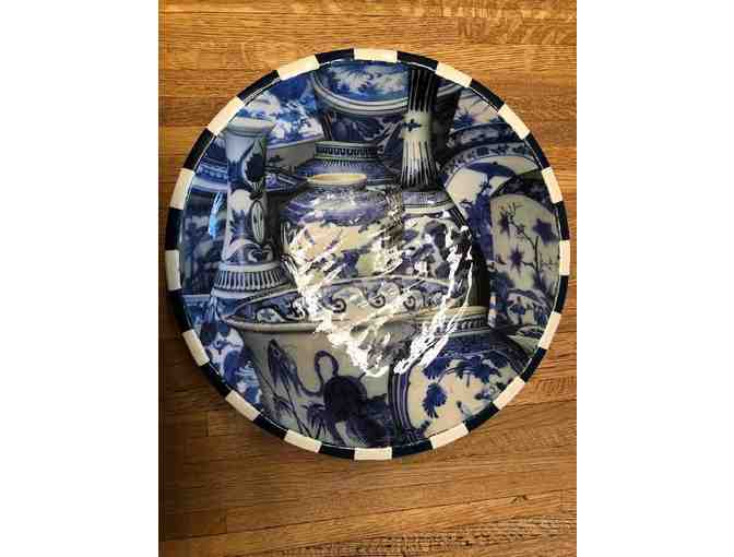Annie Modica large Imari bowl - Photo 2