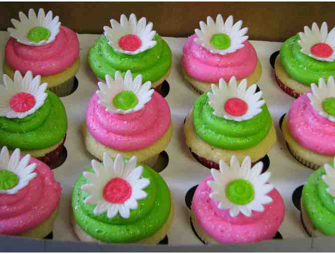 Four Dozen Gourmet Cupcakes by Sugar Rush Bakery
