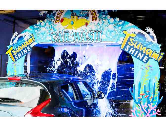 5 Tsunami Washes and Two Vaccum Vouchers from Yellow Submarine Car Wash