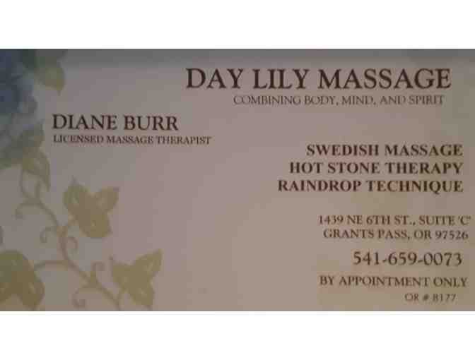 Spa Gift Certificate Package from Day Lily Massage