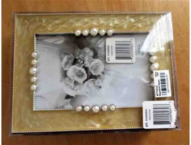 Inhabit Epoxy with Pearl Frame Photo Album: Wedding Collection