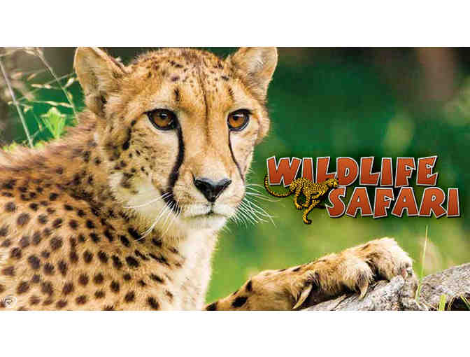 Two Admission Passes to Wildlife Safari