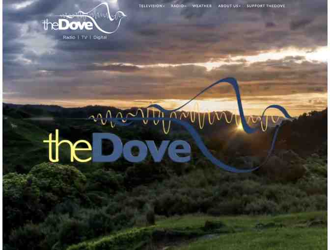 $1000 Radio and TV Advertising Package with theDove #2