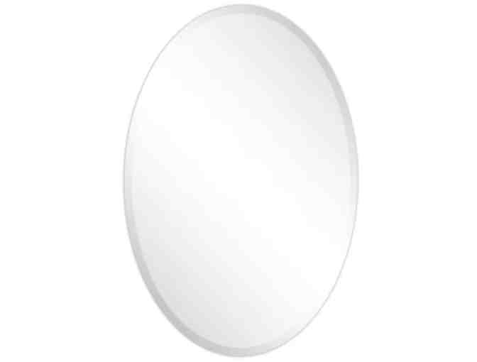 Beveled Oval Mirror from Central Point Glass and Mirror - Photo 2