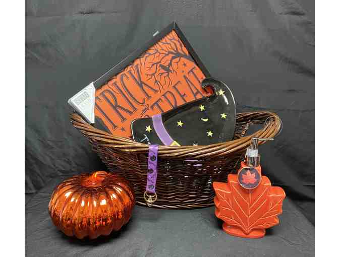 Halloween Decor Basket