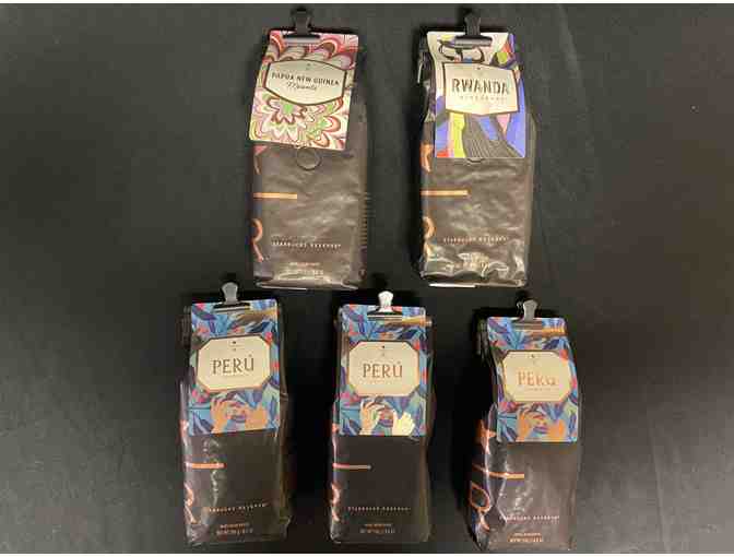 Starbucks Reserve International 8.8 oz. Coffee Beans - Five Bags