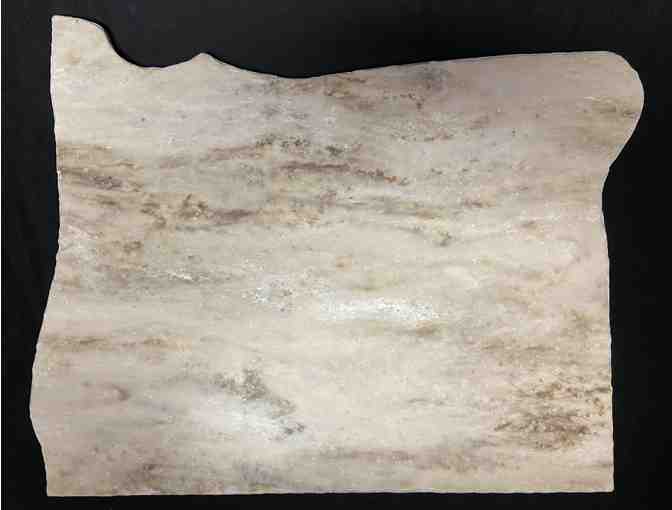 Oregon Shaped Corian-Like Cutting Board- Marble