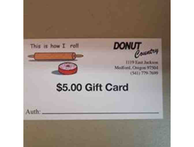 Three $5 Donut Country Gift Cards