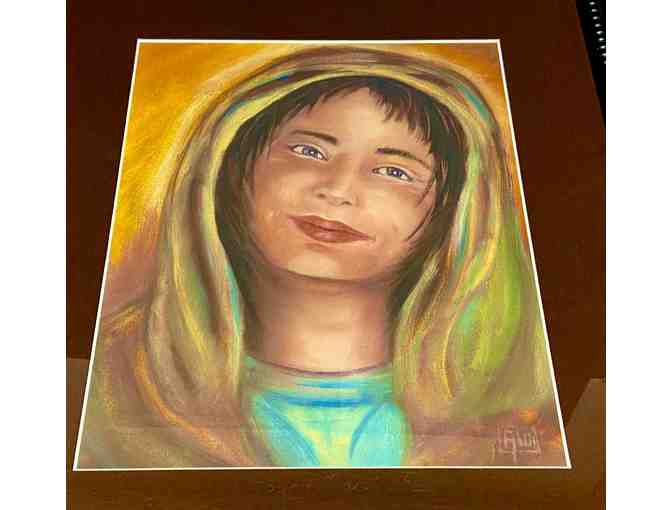 Young Mary Print Painting