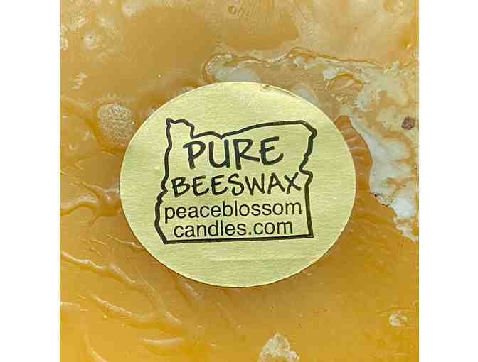 Pure Beeswax Honey Candle from Oregon Bee Store