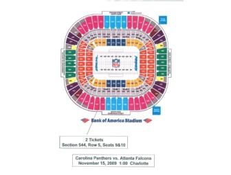 2 Tickets to Carolina Panthers vs. Washington Redskins