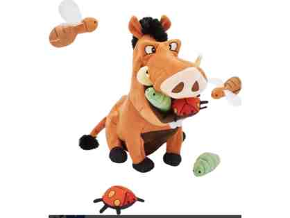 Disney Pumbaa Hide and Seek Puzzle Plush Squeaky Dog Toy