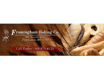GC- $10 Gift Certificate to Framingham Baking Company