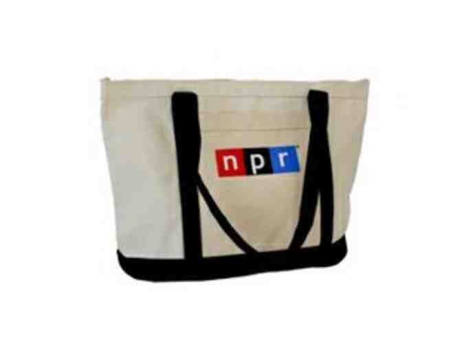 National Public Radio Mom and Baby: Tote Bag and Goodies