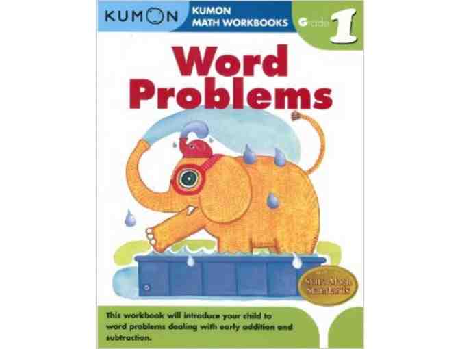 Kumon: Word Problem Workbooks for Grades 1 - 3