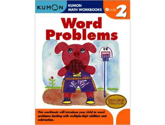 Kumon: Word Problem Workbooks for Grades 1 - 3