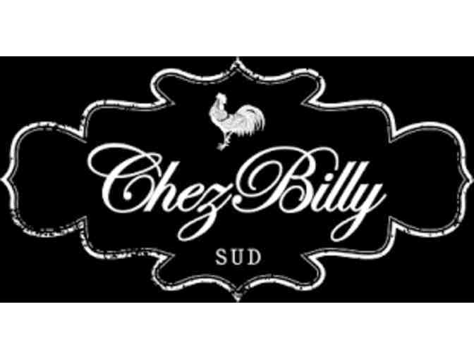 Chez Billy Sud: $75 Gift Certificate