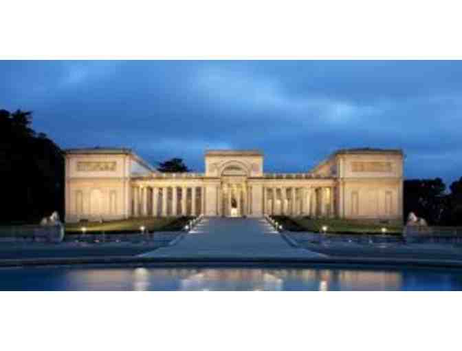 VIP General Admission guest passes to the Legion of Honor or the de Young