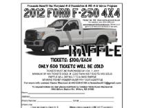 Ford 2012 Truck Raffle Ticket
