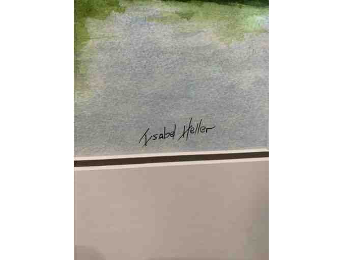 'Holland's Signature' - Framed Watercolor Painting