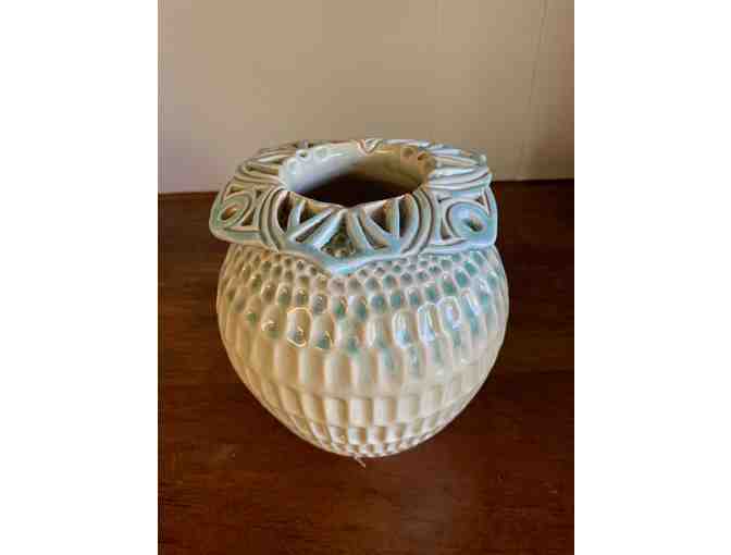 Handcrafted Porcelain Vase by John G. Jensen