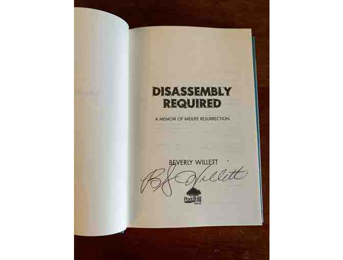 'Disassembly Required' Book Signed by Author Beverly Willett