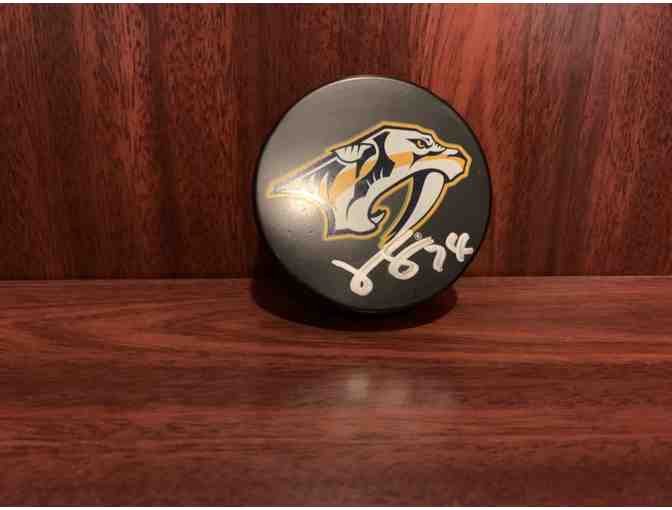 Autographed Nashville Predators