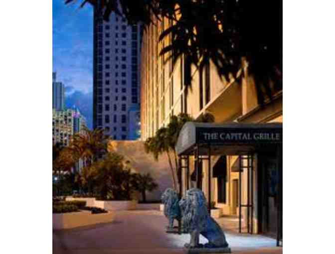 Mandarin Oriental + Dinner & wine from the Capital Grille