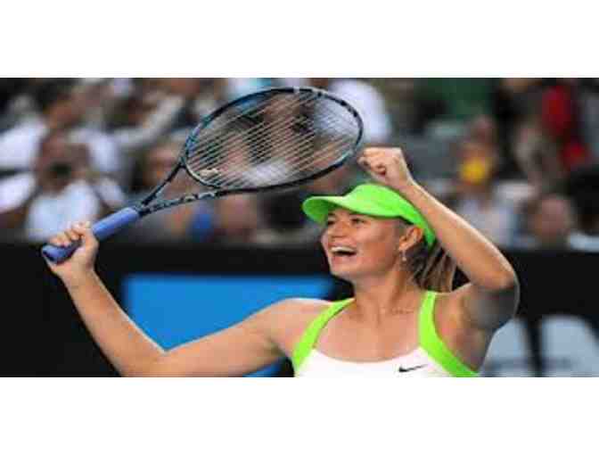 Maria Sharipova Autographed Tennis Racket + Cover