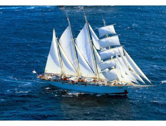 Authentic Sailing Adventure - Seven Night Caribbean Cruise for Two - Star Clippers Cruises