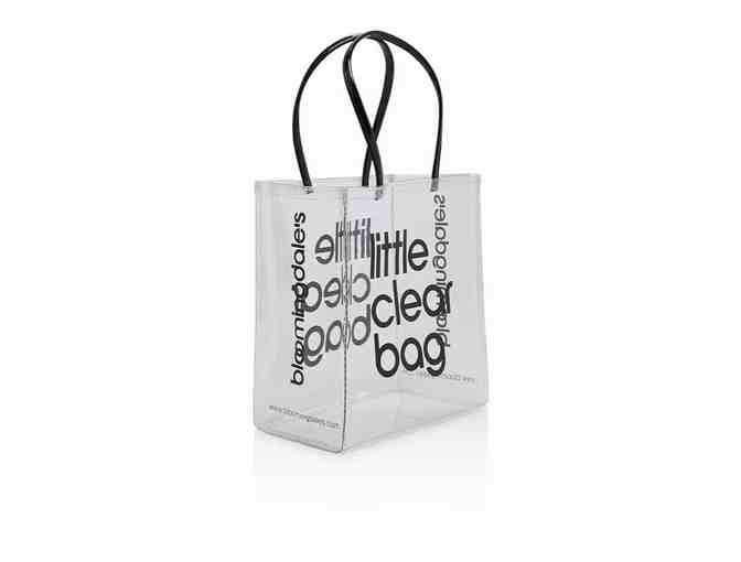 Bloomingdales Gift Card & Bloomingdales Little Clear Bag