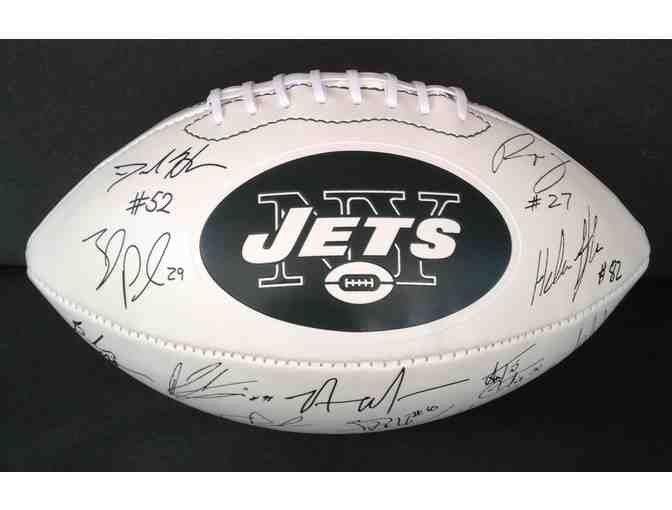 2013 New York Jets Signed Replica Football