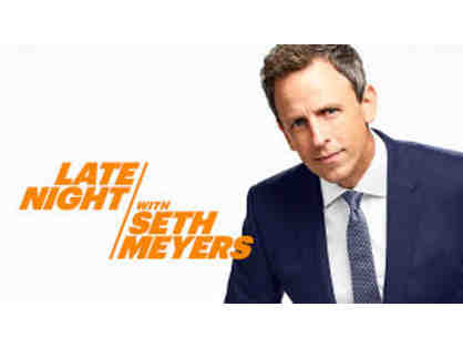 Seth Myers Late Night Tickets - 2 tickets