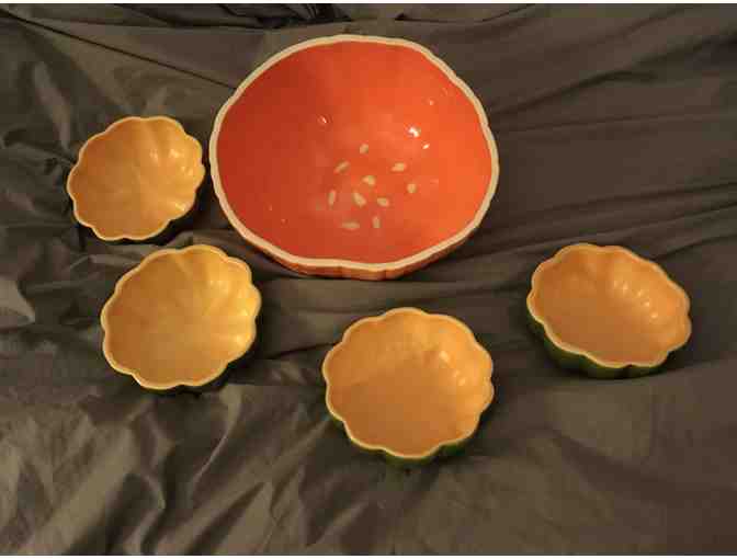 Pumpkin Bowls from Blue Tree
