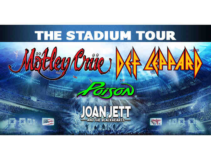 2-Tickets to Def Leppard/Motley Crue Concert at Fenway Park - Photo 1