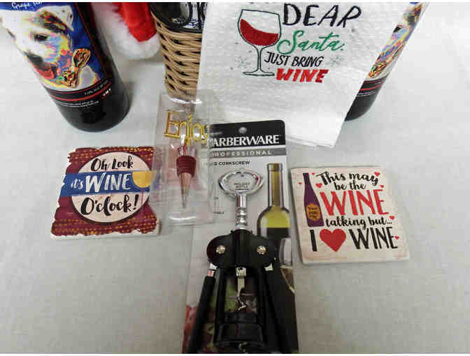 'Dear Santa, Please Bring Me Some Wine' Gift Basket