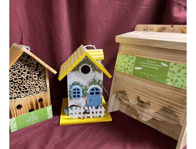 Bird House, Bat House and Bee House